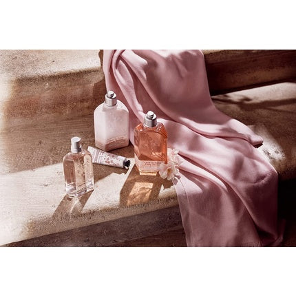 Cremă mâini, L'Occitane, Cherry Blossom, argintie