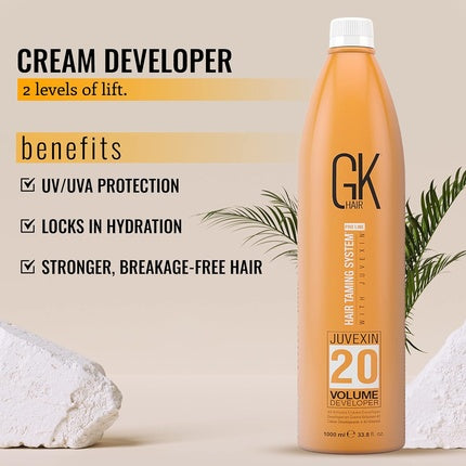 Cremă păr Gk Hair, 20 Volum, 1L, portocaliu