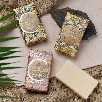 Săpun Ministry of Soap, The Somerset Toiletry Company, 200g, ornate, bej