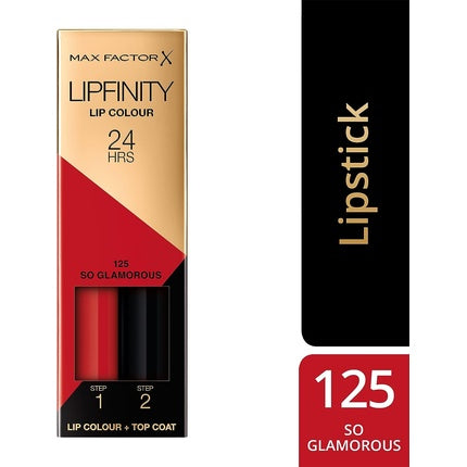 Ruj si luciu de buze, Max Factor, Lipfinity 125, 2.3ml si 1.9g