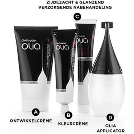 Vopsea păr, Garnier, Olia 1.0, negru intens