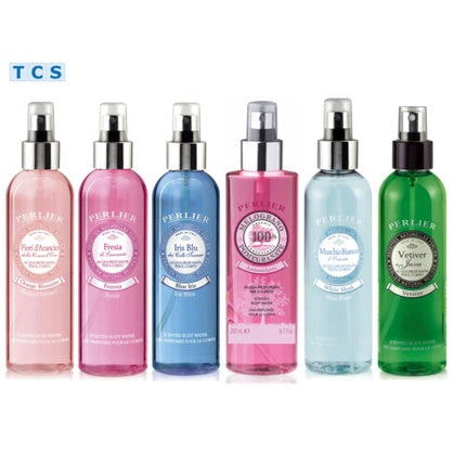 Spray de corp, Perlier, set 6 arome, 200ml fiecare