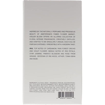 Parfum, Atelier Bloem, Iris, 100ml