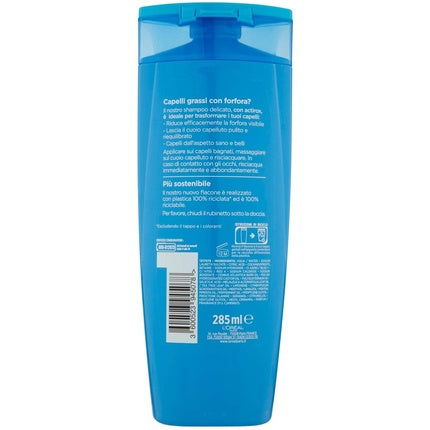 Șampon anti-mătreață, L'Oreal Paris, păr gras, 285 ml
