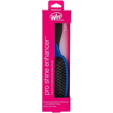 Perie de păr, Wetbrush Idra, Pro Shine Enhancer, albastru royal