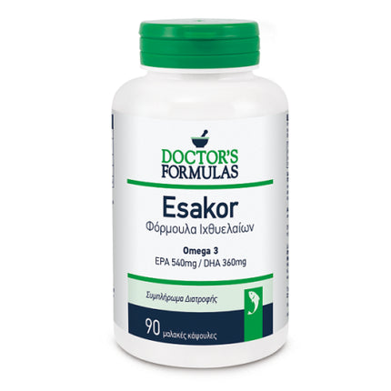 Acizi Grași Omega 3, Doctor's Formulas, Esakor, 90 capsule moi