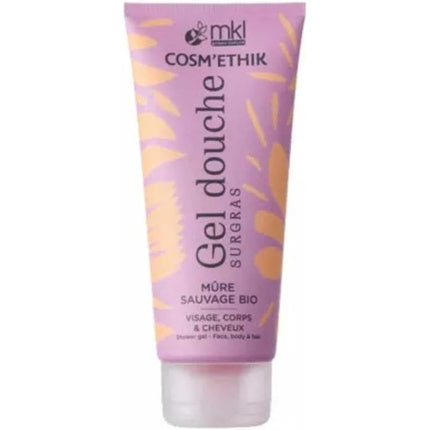 Gel de duș Mkl Green Nature Cosm'ethik Surgras cu Mure Sălbatic Organic, 200ml