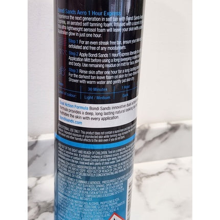 Spumă autobronzantă, Bondi Sands, 1 Hour Express Aero, 225ml