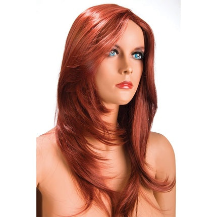 Perucă lungă, World Wigs Rousse, gradient la vârfuri