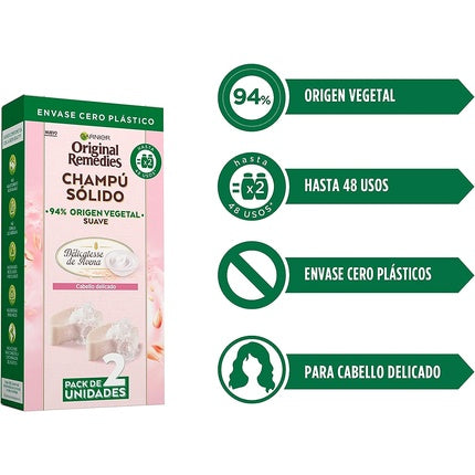 Sampon solid, Garnier, Original Remedies, 60g