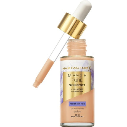 Fond de ten, Max Factor Miracle Pure, nuanta Fair to Light