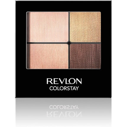 Paletă farduri ochi, Revlon ColorStay 505 Decadent, 4 culori, aplicator dublu