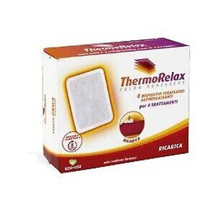 Bandă cervicală ThermoRelax, reîncărcare, alb