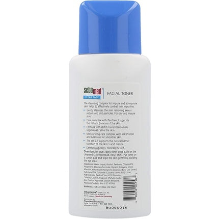 Toner pentru fata, Sebamed, Clear Face, 150ml