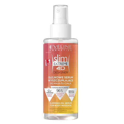 Serum de masaj pentru corp, Eveline Cosmetics, Slim Extreme 4D Designer, 150 ml