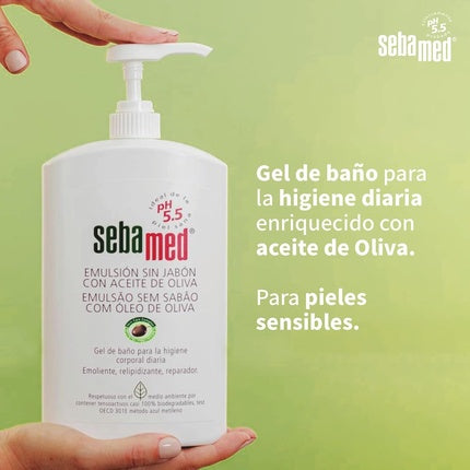 Gel spumant, Sebamed, Olive, 1000ml