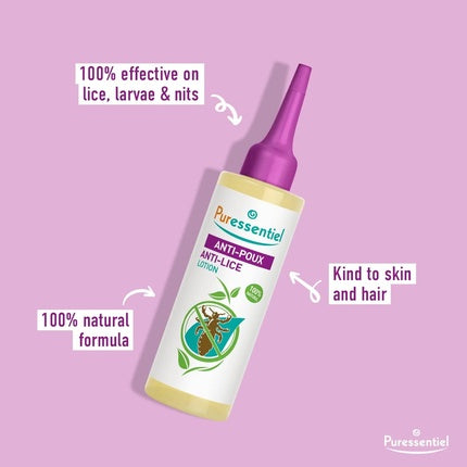 Loțiune Antipăduchi, Puressentiel, pieptene inclus, 100 ml