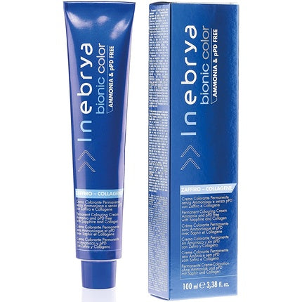 Cremă de vopsit păr Inebrya Bionic Color 10/E Extra Platinum Blonde 100 ml, ambalaj albastru