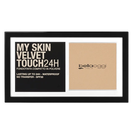 Fondotinta compact Bella Oggi My Skin Velvet Touch - 10n Ivory