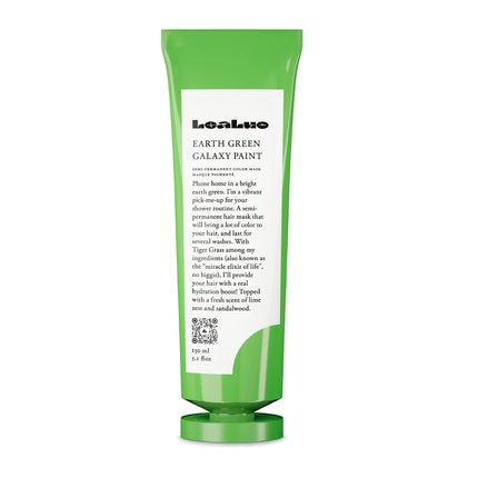 Vopsea de Păr Galaxy Paint, Lea Luo, Earth Green, 150ml (5.1 Fl Oz)