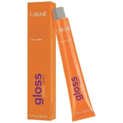 Lakmé Gloss, Vopsea Demi Permanentă Fără Amoniac, 6/17 Blue Ash Dark Blonde, Portocalie
