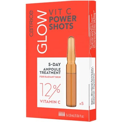 Fond de ten, Catrice, Glow Vit C, pentru ten mixt, 9ml