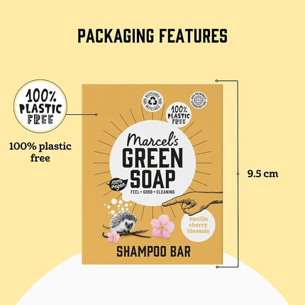 Sapun Solid Marcel's Green Soap, Vanilie si Cires, 90g