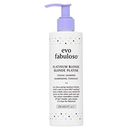 Șampon Toning Violet, Evo Fabuloso, 250 ml