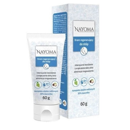 Cremă regenerantă pentru picioare Nayoma, 60g