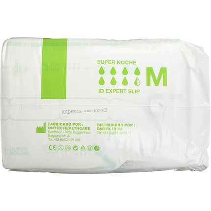 Id Expert Slip Elastic T2 S Night 80u, Incontinenta, Alb