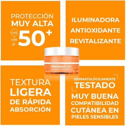 Cremă Vitamina C, Natysal, 50ml