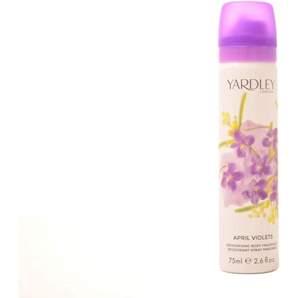 Spray de corp, Yardley London, April Violets, 75 ml