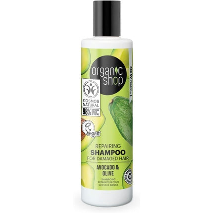 Șampon Reparare Păr Deteriorat, Organic Shop, 280ml