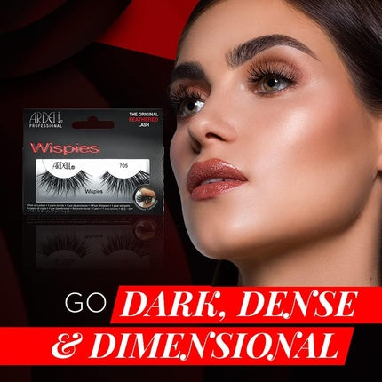 Gene false Ardell Wispies 705, negru