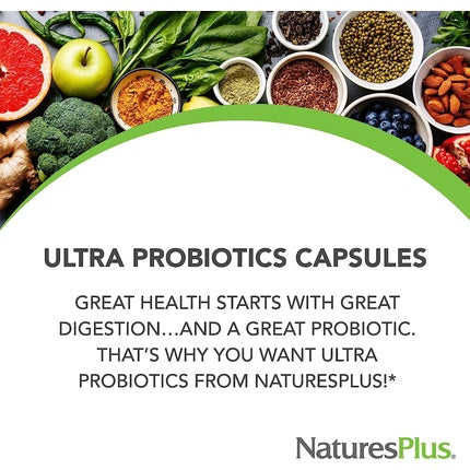 Supliment Probiotice Nature's Plus Ultra, 30 Capsule Vegetariene