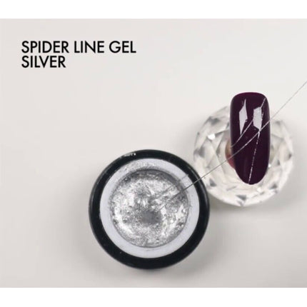 Lac unghii, Victoria Vynn, Spider Line Gel Argintiu