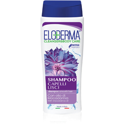 Șampon Eloderma Smooth Hair, cu ulei de Macadamia, 75 ml