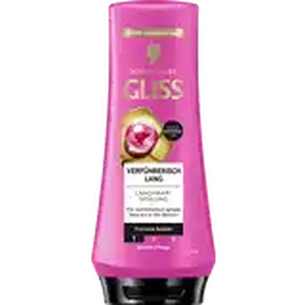 Condicionator pentru păr, Gliss Kur, Seductively Long, culoare roz, capacitate 264 g