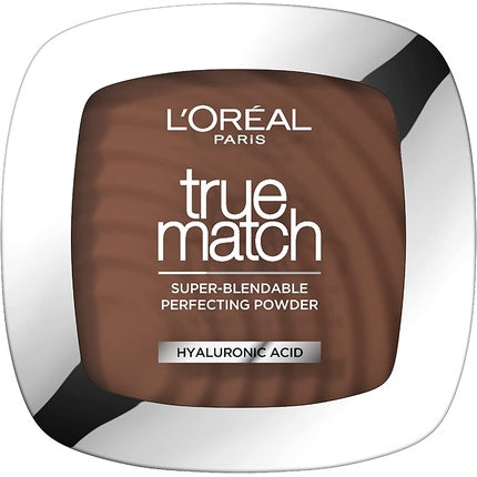 Fond de ten pudrat L'Oréal Paris True Match 11N Deep Coffee cu Acid Hialuronic