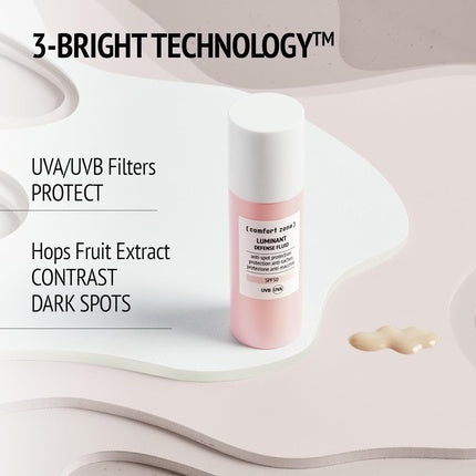 Fluid Luminant, Comfort Zone, SPF50, roz