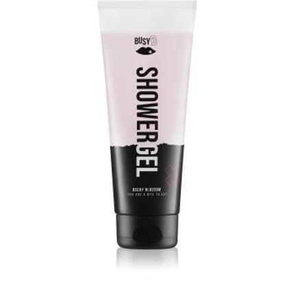 Gel de duș Busy B Becky Blossom, design roz și negru, 294 g