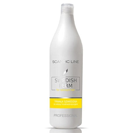Scandic Line Swedish Perm, lichid permanent pentru păr dificil, 1 Litru
