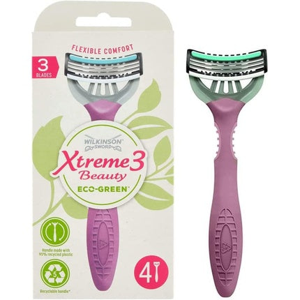 Aparat de ras, Wilkinson Sword, WK Xtreme 3, verde