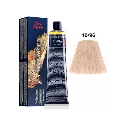 Vopsea păr Wella Koleston Perfect Me+ 10/96, 80 g, blond platinat