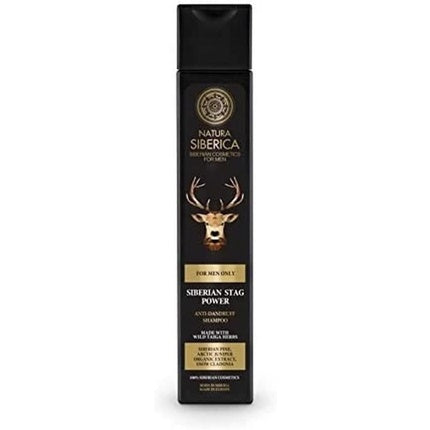 Șampon anti-mătreață, Natura Siberica, Siberian Stag Power, 250ml
