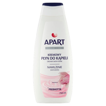 Lichid de baie cu spumă cremoasă, Apart, Creamy Care Magnolia, 750ml, alb