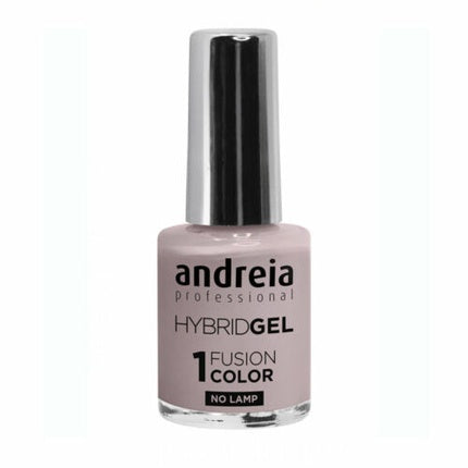Lac de Unghii Andreia Hybrid Fusion Nail Polish H15, Roz Pal, 10.5ml, Fără Lampă