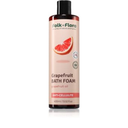 Gel de duș cu spumă Folk & Flora, Grapefruit, 400ml