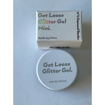 Gel Glitter Unleashia Get Loose, Mini, alb