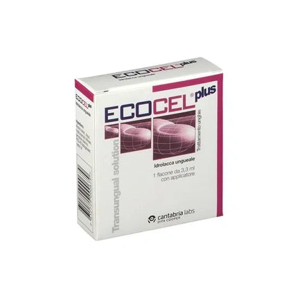 Lac Unghii Polichem Ecocel Plus, 33 ml, Culoare roz